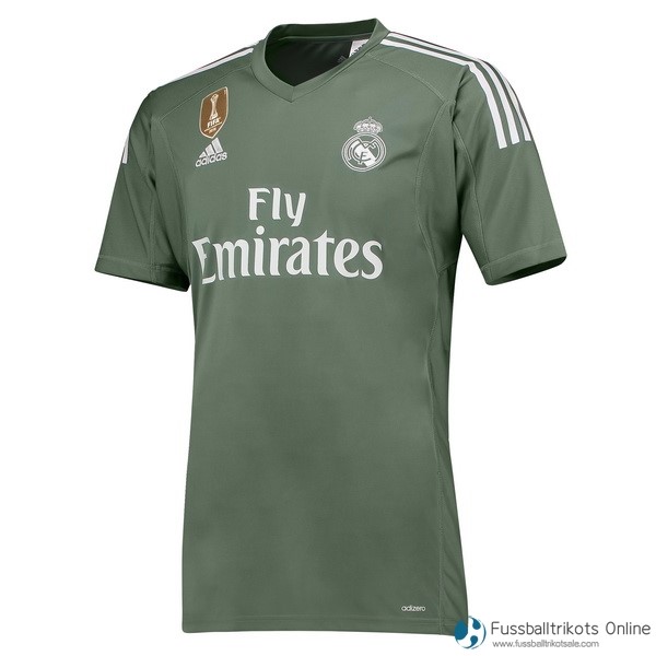 Real Madrid Trikot Torwart Heim 2017-18 Fussballtrikots Günstig